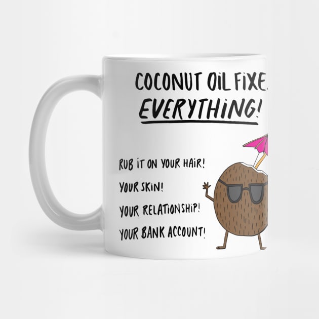 Coconut Oil Fixes Everything! by bustle